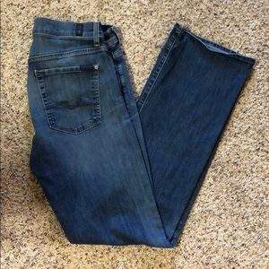 7 bootcut jeans size 33